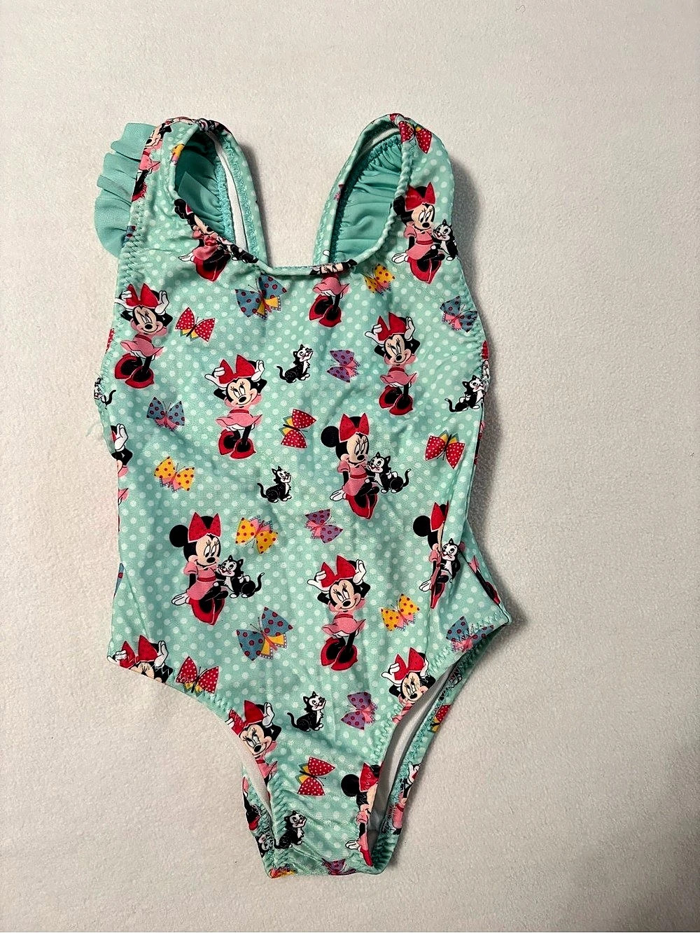 Disney Minnie Mouse One-Piece Swimsuit Size 3T